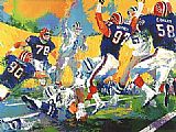 Superbowl Wall Art - Cowboys Bills Superbowl